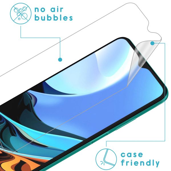 imoshion Protection d'écran Film 3pack Xiaomi Redmi 9T