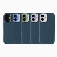 Accezz Coque arrière Mesh avec MagSafe Apple iPhone 17 - Bleu foncé