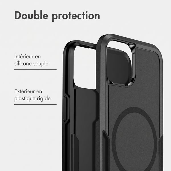 imoshion Coque arrière avec MagSafe Apple iPhone 14 / 13 - Noir