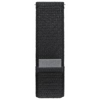 Samsung Bracelet Original Feather Fabric Slim Samsung Galaxy Watch 4 / 5 / 6 / 7 / FE (20 mm) - Taille S/M - Noir