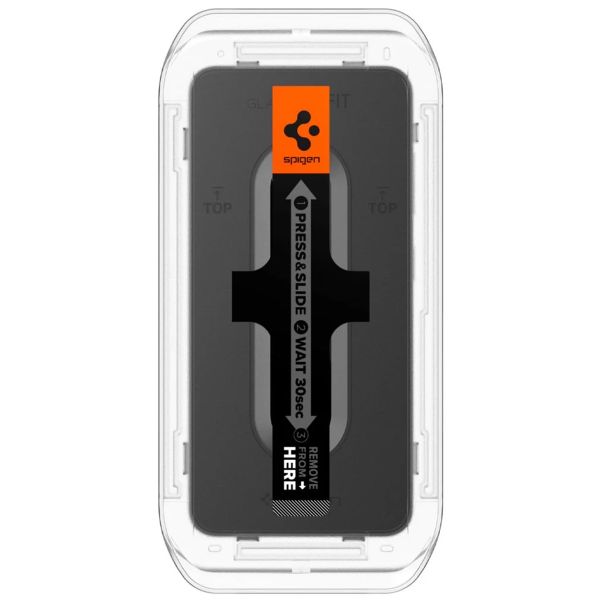 Spigen Protection d'écran en verre trempé GLAStR Fit 2 Paquets + Applicator Samsung Galaxy S25 / S24
