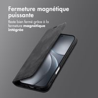 imoshion Étui de téléphone portefeuille Slim Oppo Find X9 Pro - Noir