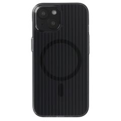 Accezz Coque arrière Lite avec MagSafe | Fluted | Apple iPhone 15 - Glossy Black