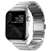 Nomad Bracelet à maillons magnétiques en acier Apple Watch | 44/45/46/49 mm - Silver