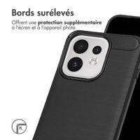 imoshion Coque Brushed Oppo Reno 16 / 16 Pro - Noir