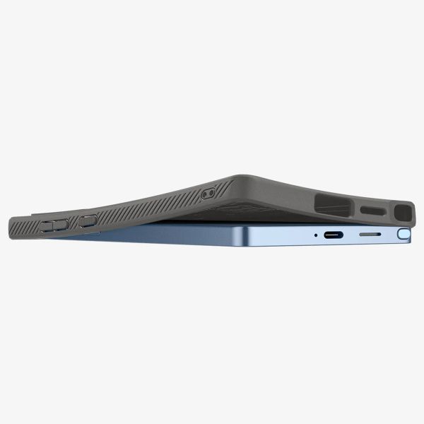 Spigen Coque Liquid Air™ Samsung Galaxy S25 Ultra - Marble Gray