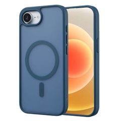 imoshion Coque Color Guard avec MagSafe Apple iPhone 17e / 16e - Bleu foncé