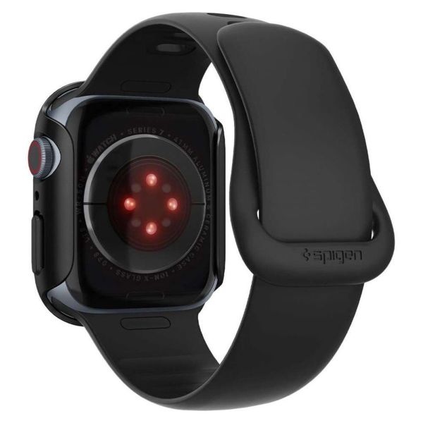 Spigen Coque Thin Fit™ Apple Watch 7 / 8 / 9 - 41 mm - Noir