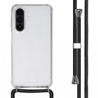 imoshion Coque arrière transparente avec cordon Samsung Galaxy A27 (5G) - Noir