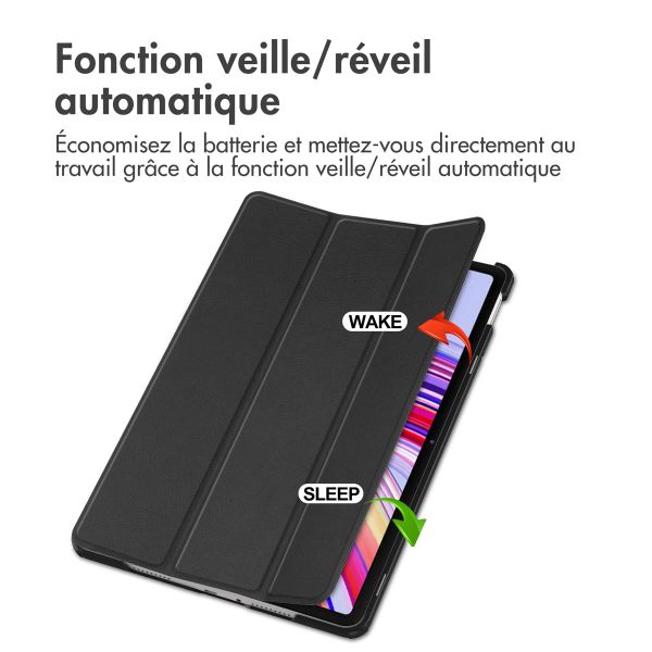 imoshion Coque tablette Trifold Xiaomi Redmi Pad Pro / POCO Pad - Noir