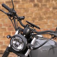 SP Connect Support de téléphone Moto Mount LT pour vélo / scooter / moto pour coques SPC+ - Noir