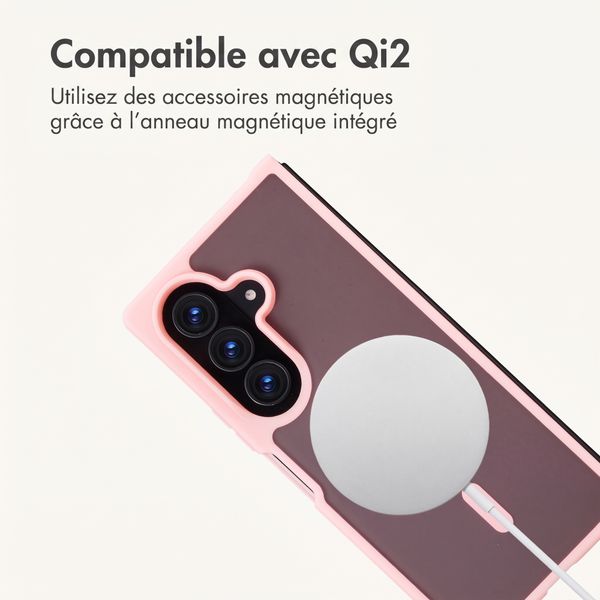 imoshion Coque Color Guard avec MagSafe Samsung Galaxy Z Fold 8 Ultra - Rose clair