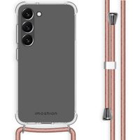 imoshion Coque arrière transparente avec cordon Samsung Galaxy S23 Plus - Rose Doré