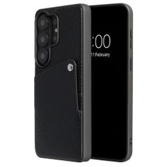 Selencia Coque Riva avec porte-cartes Samsung Galaxy S26 Ultra - Noir