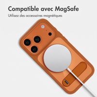 Accezz Coque arrière Hold avec MagSafe Apple iPhone 18 Pro Max / 17 Pro Max - Cosmic Orange