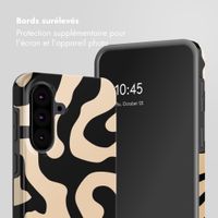Selencia Coque arrière Vivid Samsung Galaxy A37 (5G) - Art Wave Black