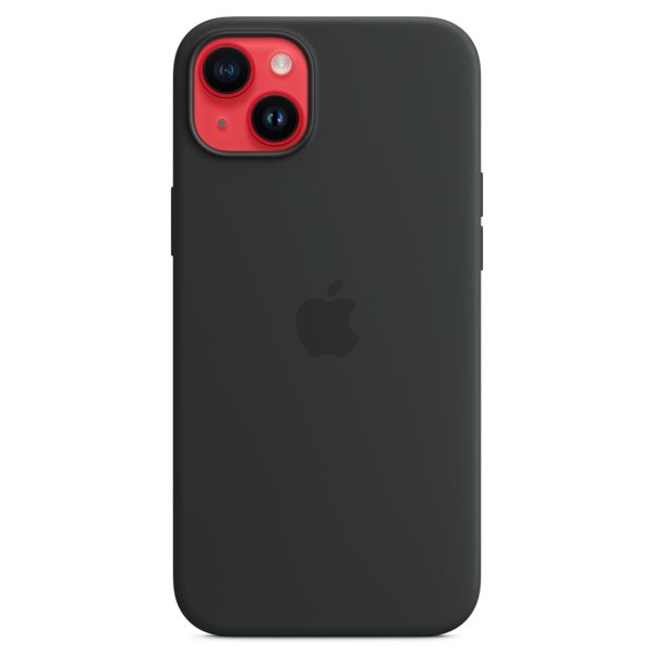 Apple Coque en silicone MagSafe Apple iPhone 14 Plus - Midnight