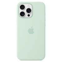 Apple Coque en silicone MagSafe Apple iPhone 16 Pro Max - Aquamarine