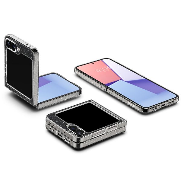 Spigen Coque AirSkin Samsung Galaxy Z Flip 6 - Crystal Quartz