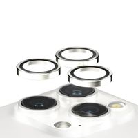 PanzerGlass Protection Caméra Hoops Optic Rings Apple iPhone 15 Pro / 15 Pro Max - White Metal