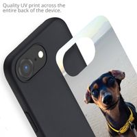 Concevez votre propre coque en gel Apple iPhone 17e / 16e - Noir