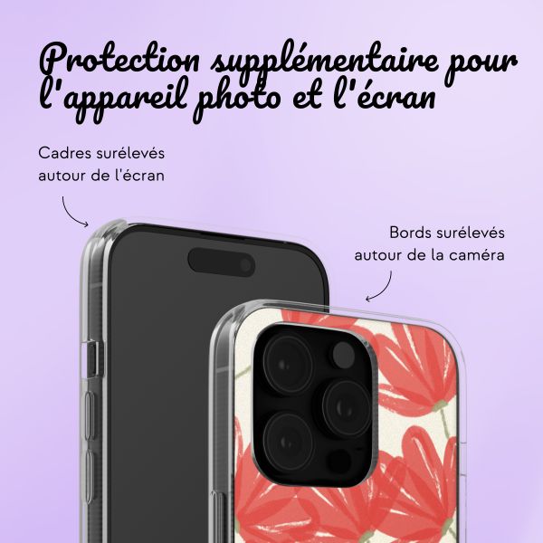 Coque avec votre propre photo et/ou texte Apple iPhone 16 Pro Max - Bloemen