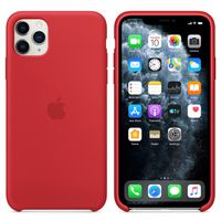 Apple Coque en silicone Apple iPhone 11 Pro Max - (Product) Red