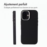Accezz Coque arrière Mesh avec MagSafe Apple iPhone 17 - Noir