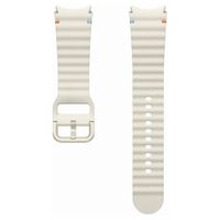 Samsung Bracelet Sport original Samsung Galaxy Watch 4 / 5 / 6 / 7 / FE (20 mm) - Taille M/L - Cream