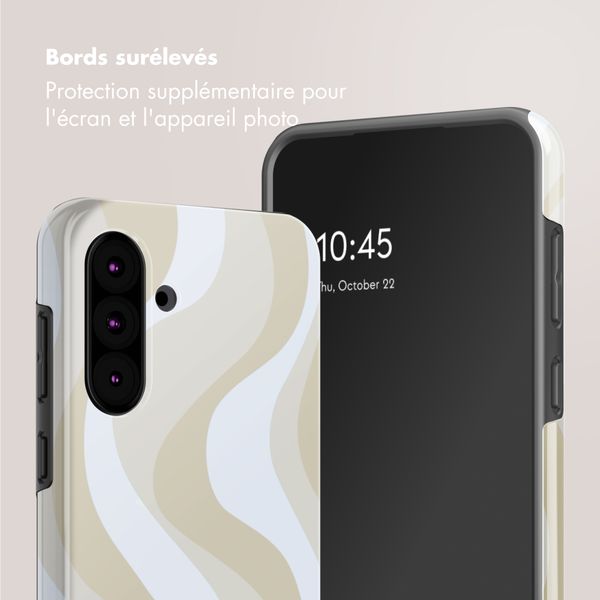 Selencia Coque arrière Vivid Samsung Galaxy A36 / A56 - Desert Waves Beige