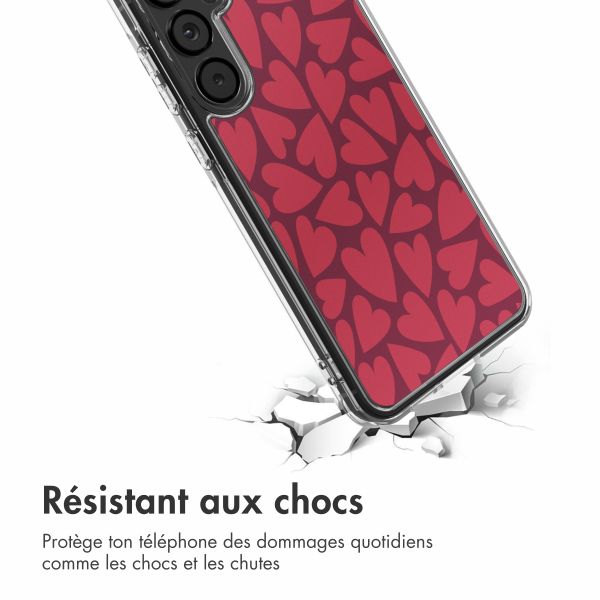 imoshion Coque Design Samsung Galaxy A55 - Hearty Coral Dust