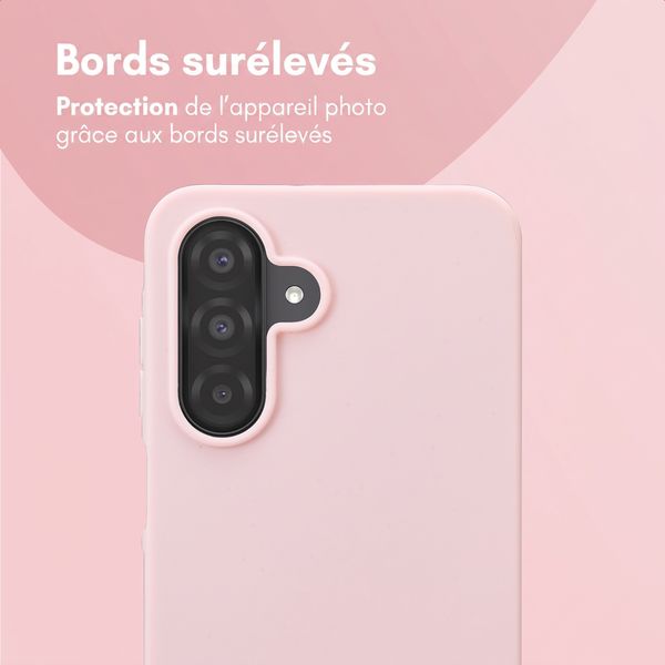 imoshion Coque Couleur Samsung Galaxy A18 (4G) / A17 (4G/5G) - Rose clair