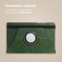 imoshion Coque tablette rotatif à 360° Samsung Galaxy Tab A9 8.7 pouces - Vert