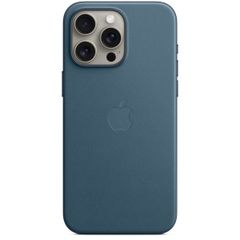 Apple Coque FineWoven MagSafe Apple iPhone 15 Pro Max - Pacific Blue