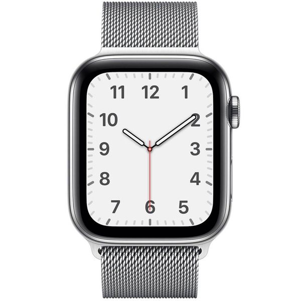 Apple Bracelet à boucle Milanais Apple Watch | 44/45/46/49 mm - Silver