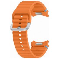 Samsung Bracelet Sport original Samsung Galaxy Watch 4 / 5 / 6 / 7 / FE (20 mm) - Taille M/L - Orange
