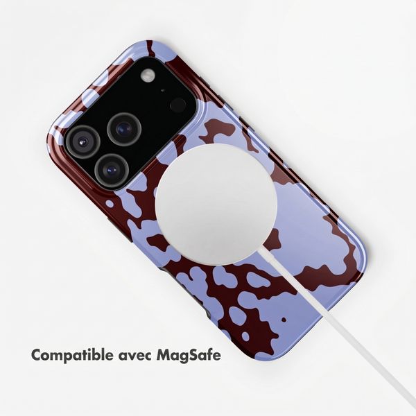 Selencia Coque arrière Vivid avec MagSafe Apple iPhone 18 Pro Max / 17 Pro Max - Moo'd Lavender Glow