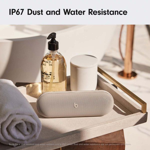 Beats Enceinte Bluetooth sans fil Pill x Kim Kardashian - Light Gray
