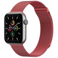 imoshion Bracelet magnétique milanais Apple Watch | 38/40/41/42 mm - Taille M - Rouge