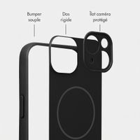 Accezz Coque Grip avec MagSafe Apple iPhone 13 - Noir