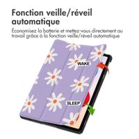 imoshion Coque tablette Design Trifold Xiaomi Redmi Pad 2 Pro / Poco Pad M1 - Flower Distance
