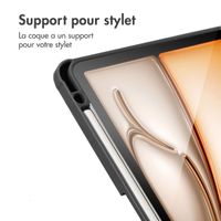 imoshion Coque tablette Origami Apple iPad Air 13 pouces (2026) M4 / (2025) M3 / (2024) M2 - Noir