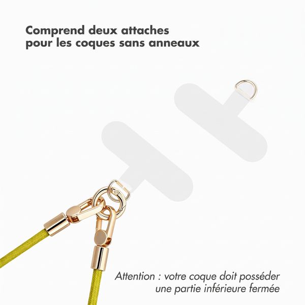 Selencia Bracelet universel avec 2 crochets - Olive Dust