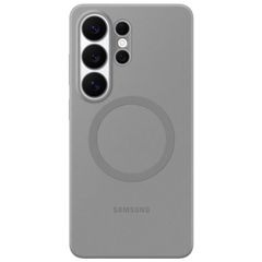 Samsung Coque arrière magnétique en silicone Samsung Galaxy S26 Ultra - Gray