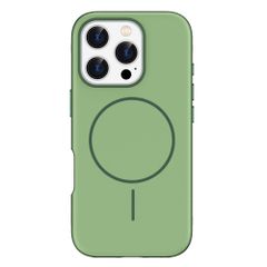 imoshion Coque arrière Color avec Thin MagSafe Ring Apple iPhone 16 Pro - Vert foncé