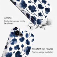 Selencia Coque arrière Vivid avec MagSafe Apple iPhone 17e / 16e - Midnight Blossom