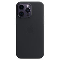 Apple Coque Leather MagSafe Apple iPhone 14 Pro Max - Midnight
