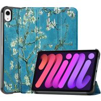 imoshion Coque tablette Design Trifold Apple iPad Mini 7 (2024) / iPad Mini 6 (2021) - Green Plant
