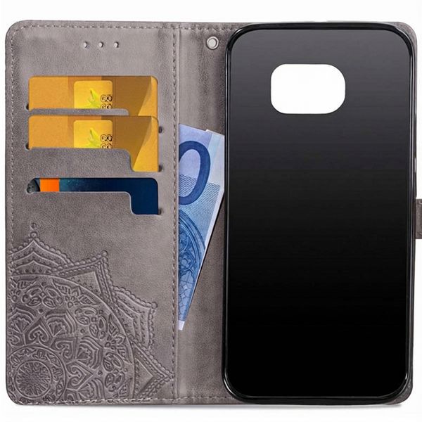 imoshion Etui de télephone Mandala Samsung Galaxy S7 - Gris