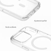 Selencia Coque arrière Rivièra MagSafe avec crochets amovibles Apple iPhone 18 Pro Max / 17 Pro Max - Transparent